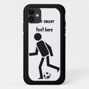 Voetbalspeler en cadeau op maat Case-Mate iPhone case