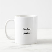 Voetbalspeler en cadeau op maat koffiemok (Links)