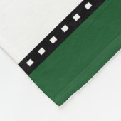 Voetbalspeler Fleece Deken (Hoek)