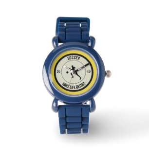 Voetbalspeler Horloge