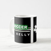 Voetbalspeler Koffiemok (Voorkant links)