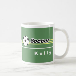 Voetbalspeler Koffiemok
