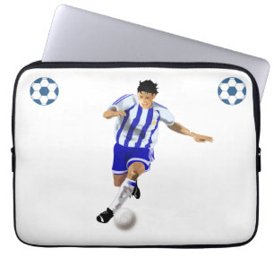 Voetbalspeler Laptop Sleeve