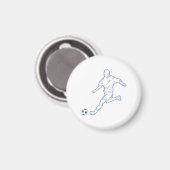 voetbalspeler magneet (Voorkant / Achterkant)