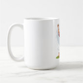 Voetbalspeler man koffiemok (Links)