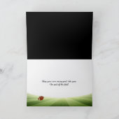 Voetbalspeler Met Bal voor Verjaardag Kaart (Binnen)