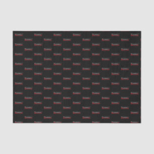 Voetbalspeler - Minimale kunststraal Tissuepapier