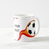 Voetbalspeler-mok Koffiemok (Voorkant rechts)