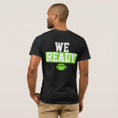 Voetbalspeler Naam en Nummer T-shirt (Achterkant volledig)