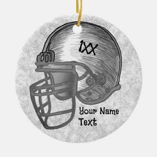 Voetbalspeler ornament (Voorkant)