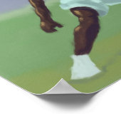 Voetbalspeler, Poster (Hoek)
