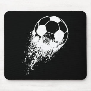 Voetbalspeler Sport Vintage Mannen Jongens Voetbal Muismat