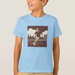 Voetbalspeler T-shirt