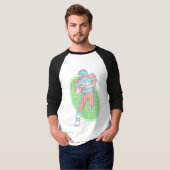 Voetbalspeler T-shirt (Voorkant volledig)