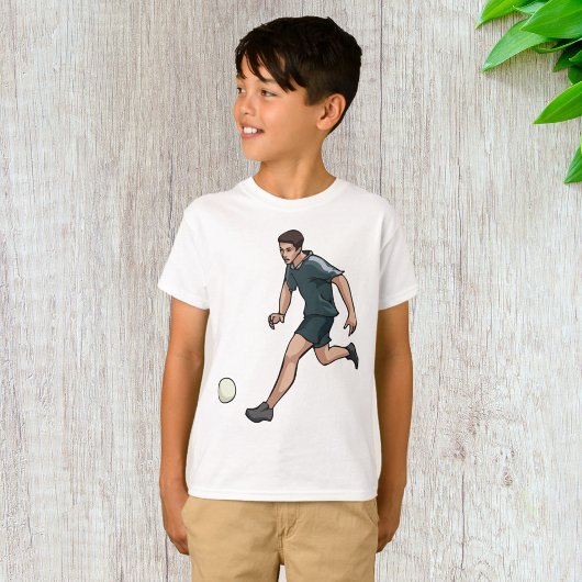 Voetbalspeler T-shirt