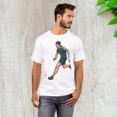 Voetbalspeler T-shirt