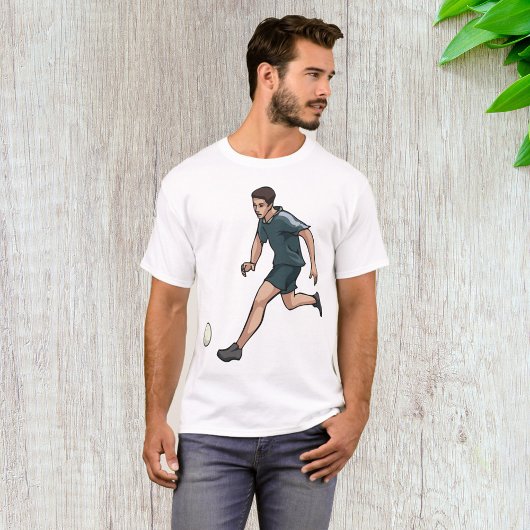 Voetbalspeler T-shirt