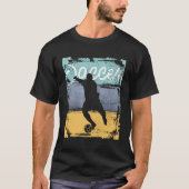  Voetbalspeler T-shirt (Voorkant)