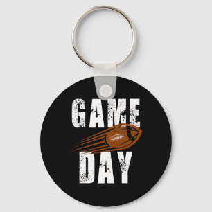 Voetbalspeler vintage T-shirt  Sleutelhanger