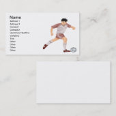 Voetbalspeler Visitekaartje (Voorkant / Achterkant)
