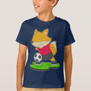 Voetbalspeler Voetbal T-shirt