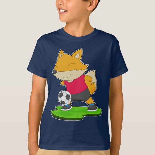 Voetbalspeler Voetbal T-shirt (Voorkant)