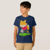 Voetbalspeler Voetbal T-shirt (Voorkant volledig)