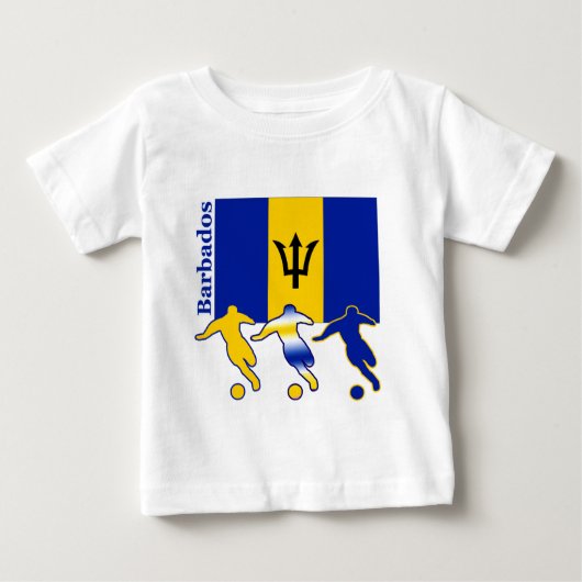 Voetbalspelers - Barbados (Voorkant)