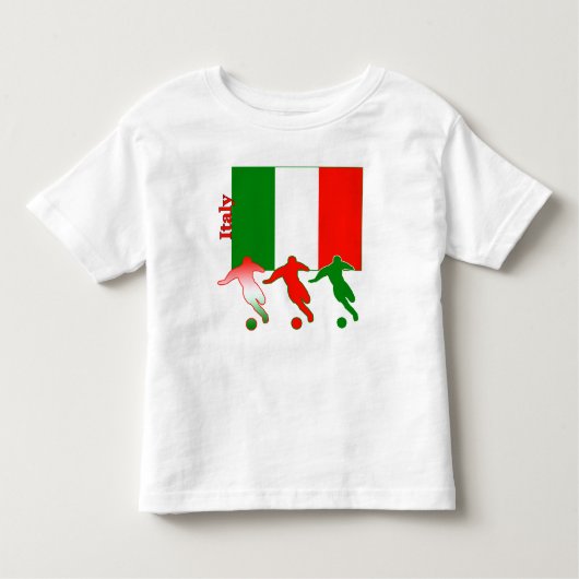 Voetbalspelers - Italië Kinder Shirts (Voorkant)