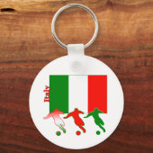 Voetbalspelers - Italië Sleutelhanger (Voorkant)