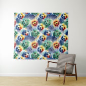 Voetbalspirit naar je Design brengen Wandkleed (In Situ (horizontaal))