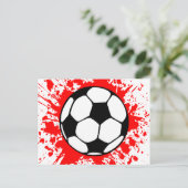 voetbalsplAT. Briefkaart (Staand voorkant)