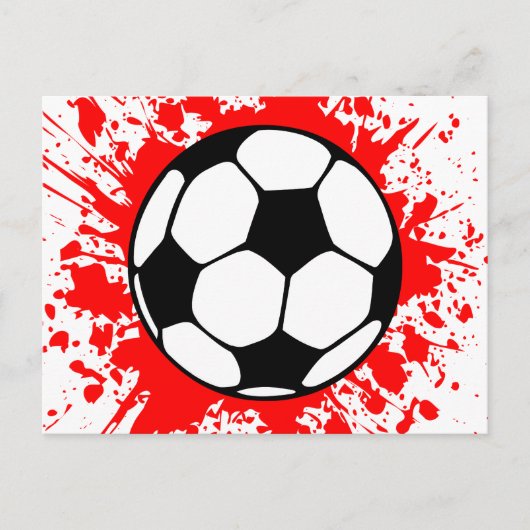 voetbalsplAT. Briefkaart (Voorkant)