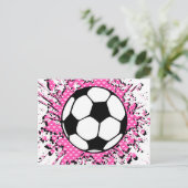 voetbalsplAT. Briefkaart (Staand voorkant)