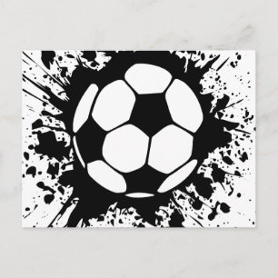 voetbalsplAT. Briefkaart