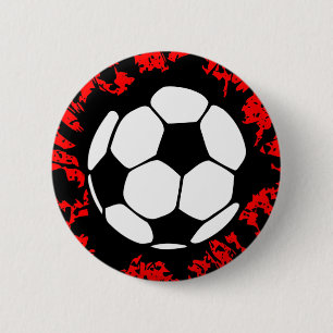 voetbalsplAT. Ronde Button 5,7 Cm