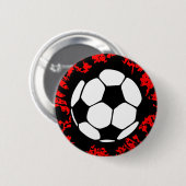voetbalsplAT. Ronde Button 5,7 Cm (Voorkant /achterkant)