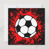 voetbalsplatt kaart (Voorkant)