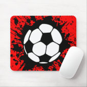 voetbalspleten muismat (Met muis)