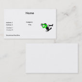 voetbalsport visitekaartje (Voorkant / Achterkant)