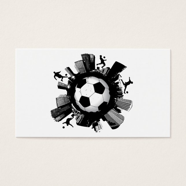 Voetbalstad Visitekaartje (Voorkant)