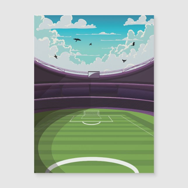 Voetbalstadion (Voorkant)