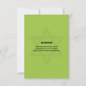 Voetbalstadion in Night Bar Mitzvah RSVP (KLEIN) (Achterkant)