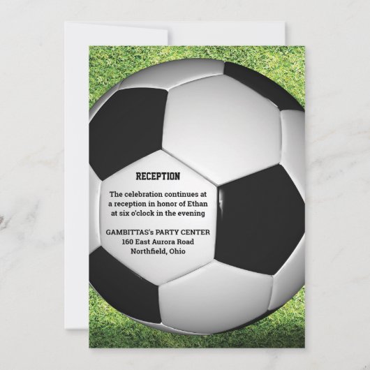 Voetbalstadion op uitnodiging van Night Bar Mitzva (Achterkant)