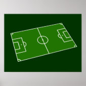 Voetbalstadion Poster (Voorkant)