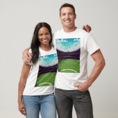Voetbalstadion T-shirt (Unisex)