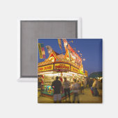 Voetbalstand bij de Northwest Montana Fair in Magneet (Voorkant / Achterkant)