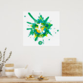 voetbalster poster (Keuken)