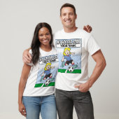 Voetbalster T-shirt (Unisex)