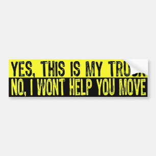 Voetbalsticker Bumpersticker